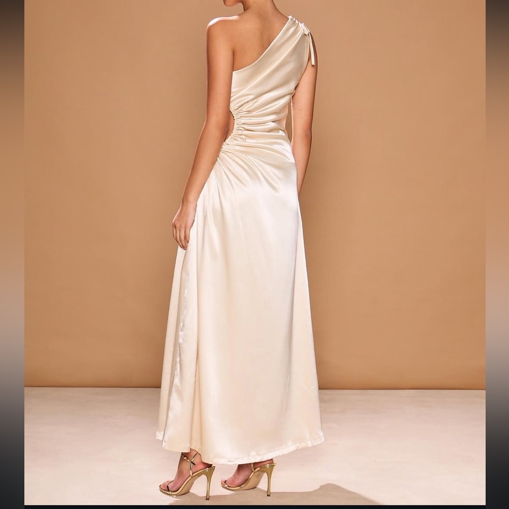 Sonya Moda NOUR OCEAN PEARL MAXI DRESS Size 4 (AUS 8). Adjustable straps. - Picture 3 of 8